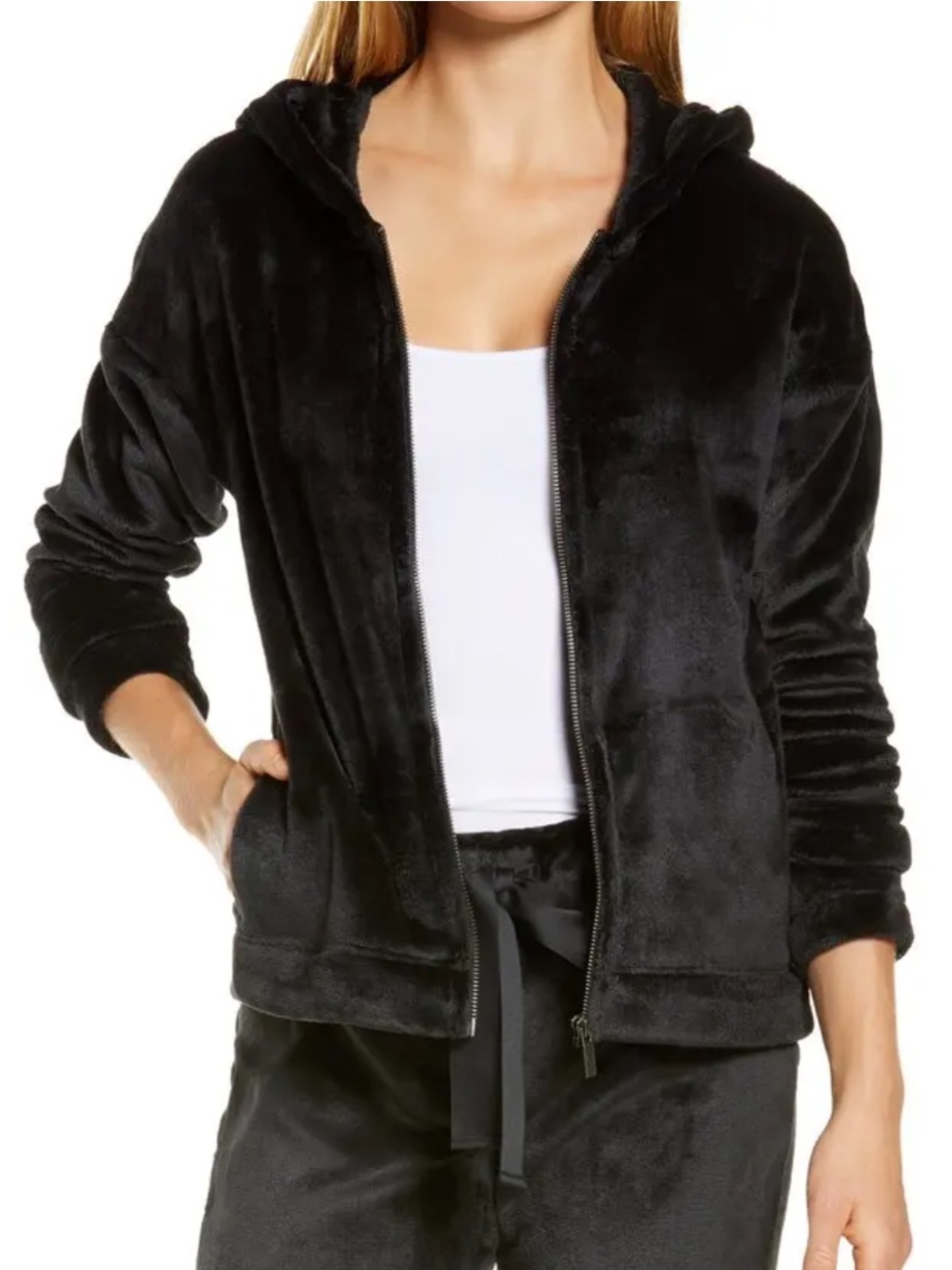 UGG Tasha Double Face Fleece Zip Hoodie